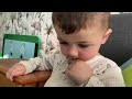 Baby tries to play Mario wonder and shuts down the console