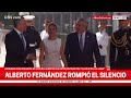 ALBERTO FERNÁNDEZ ROMPIÓ EL SILENCIO