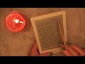 ASMR INAUDIBLE READING TO SCRATCH YOUR BRAIN (clicky whispers by candlelight)