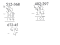 Whole Numbers: Subtraction