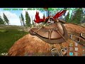 I Raided A HUGE Base With 1 Grapple in ARK: Survival Evolved