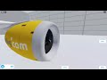 #roblox | Cabin Crew Simulator Vueling detailed livery Boeing 787