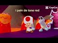 toad paints the tone red