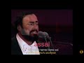 Luciano Pavarotti - Caruso - Live [Italian & English On-Screen Lyrics]