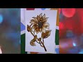 Sunflower Coffee Art | Coffee Painting for Beginners | CRAFT with SUHANI