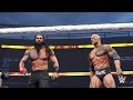 WWE 2K24 | SPOILERS !! | Wrestlemania 40 | Rock & Roman vs Cody & Seth