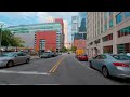4K Driving in Downtown Jersey City - Financial District - New Jersey - HDR - USA