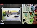 How to Draw Watercolor Landscape Painting | Scenery Drawing | Watercolor Tutorial - 45 | Art