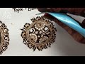 Henna Classes Day 11 | Learn Beautiful 3 Different stylish Mandala Design |Henna Classes By Thouseen