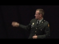 Deaf in the military [Subtitled] | Keith Nolan | TEDxIslay