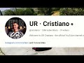 😱Cristiano Ronaldo YouTube Channel Break All Records| UR Cristiano channel| Cristiano Ronaldo video