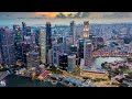 Singapore in 8K Ultra HD -  Relief Stress - Relaxing Music Video