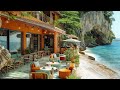 Bossa Nova Breeze Chill Out - Tropical Beach Cafe with Smooth Instrumental Music & Ocean Wave Sound