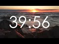 55 Minute Timer with Ambient Music.