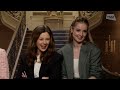 BRIDGERTON's Claudia Jessie, Hannah Dodd and Jessica Madsen chat SEASON 3, secrets & dance cards (!)