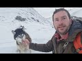 Husky goes in a Mountain Gondola to find his Dream, Snow