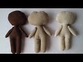 How to Make a Basic Cloth Doll- doll making tutorial- super easy method revealed-