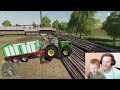 We try out Farming Simulator 19 | Part 1 Starting the farm | Tractor game