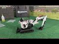 EXTREM SMAL RC  MINI EXCAVATOR - RC BOBCAT E20 - MINI HYDRAULIC RC MACHINE - JX MODEL - JX E20 1:14