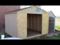 Building a pre-cut wood shed  - What to expect - Home Depot's Princeton