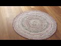 DIY BRAIDED RUG | make a rug from old clothing + fabric scraps!