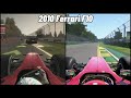 F1 2020 Classic Cars vs. Their Original Game