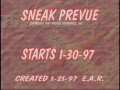 Sneak Prevue Background Audio part 1/3 (1997)