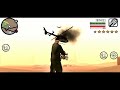 Military Base Attecked🥊😱| GTA San Andreas game play 6 Star police🚓| Military Karnal se panga ho Gaya