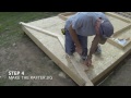 How To Build A Shed - Part 4 - Building Roof Rafters