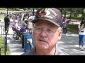 Stirring reception at first ever Honor Flight for Vietnam veterans