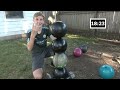 Stacking Bowling Balls Challenge | That's Amazing