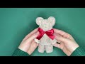 DIY Towel Teddy Bear 🧸 | DIY Toy | Christmas DIY Tow | Teddy Bear |