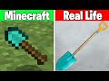 Minecraft vs real life! (Mobs, Animals and realistic characters)