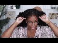 Pre-Cut Pre-Plucked Best Wig For Beginners QUICK Wig Install w/ Waterwave Curl Texture CurlyMe Hair