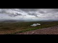 Relaxing wind sounds, three peaks.