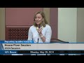 Rep. Heather Edelson departing member remarks 5/20/24