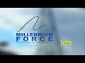 Millennium Force [HD] Theme / Station Music
