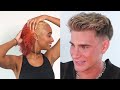 Hairdresser Reacts To Stunning Fantasy Hair Color Transformations