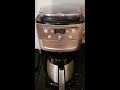 HELP please!! Cuisinart grind and brew plus DGB900BCU not working