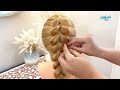 Ponytail Hairstyle for long hair| Trendy Hairstyle for teenagers |Easy Hairstyle | Unique Hairstyle