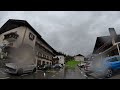 Rainy Day Drive in Italy 🇮🇹 Driving in Northern Italy from Sterzing to St. Leonhard via Jaufenpass