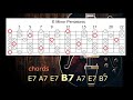 Slow Blues Backing Track - 70 bpm - Key of E (minor pentatonic)