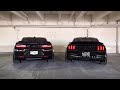 Camaro SS vs Mustang GT - Corsa Extreme exhaust comparison