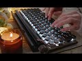 ASMR Sleep inducing Keyboard Typing (5 keyboard types) - ASMR No Talking