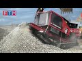 Amazing Quarry Primary Rock Crushing Machine Working, Stone Processing by Crusher