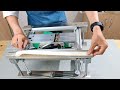Make a jig that increases the accuracy of the electric planer by 10 times.