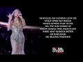 Mariah Carey - We Belong Together (Global Citizen Festival Backing Track)