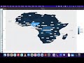 R tutorial: How to Create and Visualize Data on Map of Africa with ggplot2