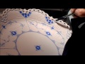 Paint Royal Copenhagen porcelain flowers - Краска королевские копенгагенские фарфоровые цветы