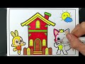 Pinkfong Wonderstar with Jenny - Easy and Fun Coloring With Song - Baby Shark Doo Doo Doo